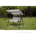 Two seat garden swing chair with cover with EN-581-1 Certificate